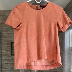 BCBG suede top